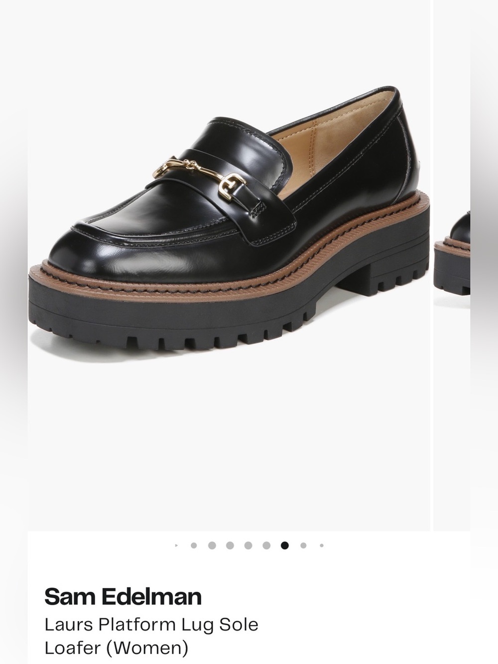 Sam Edelman Laurs loafers

Chunky lug sole platform and horsebit detail.